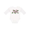 thumbnail image 1 of Inktastic Mountain Laurel Flowers Boys or Girls Long Sleeve Baby Bodysuit, 1 of 5