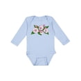 thumbnail image 1 of Inktastic Mountain Laurel Flowers Boys or Girls Long Sleeve Baby Bodysuit, 1 of 5