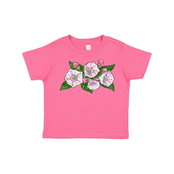Inktastic Mountain Laurel Flowers Boys or Girls Toddler T-Shirt