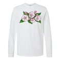 thumbnail image 1 of Inktastic Mountain Laurel Flowers Long Sleeve T-Shirt, 1 of 5