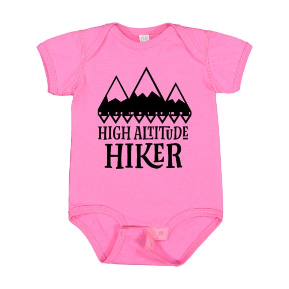 Inktastic Mountains Hiking High Altitude Hiker Boys or Girls Baby Bodysuit