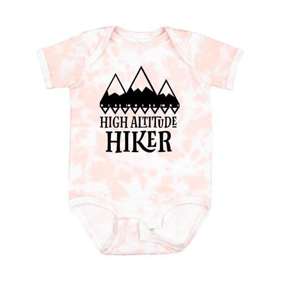 Inktastic Mountains Hiking High Altitude Hiker Boys or Girls Baby Bodysuit