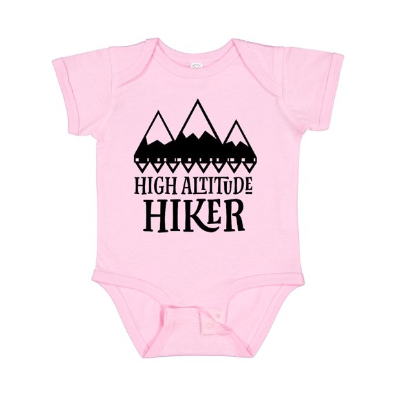 Inktastic Mountains Hiking High Altitude Hiker Boys or Girls Baby Bodysuit