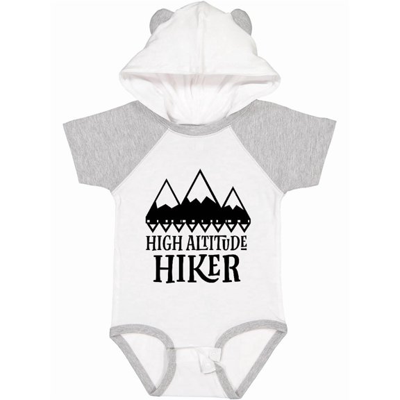 Inktastic Mountains Hiking High Altitude Hiker Boys or Girls Baby Bodysuit