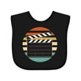 thumbnail image 1 of Inktastic Movie Film Clapboard Boys or Girls Baby Bib, 1 of 4