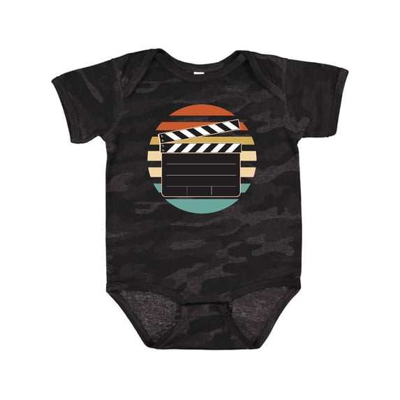 Inktastic Movie Film Clapboard Boys or Girls Baby Bodysuit