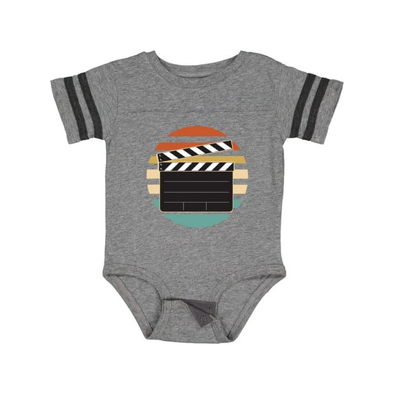 Inktastic Movie Film Clapboard Boys or Girls Baby Bodysuit