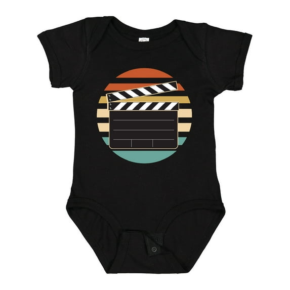 Inktastic Movie Film Clapboard Boys or Girls Baby Bodysuit