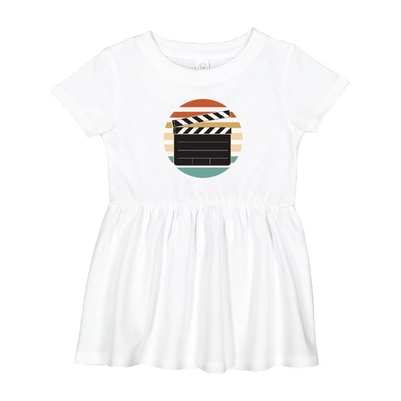 Inktastic Movie Film Clapboard Girls Baby Dress