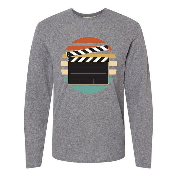 Inktastic Movie Film Clapboard Long Sleeve T-Shirt