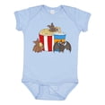 thumbnail image 1 of Inktastic Movie Loving Bats with Popcorn and Soda Boys or Girls Baby Bodysuit, 1 of 5