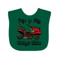 thumbnail image 1 of Inktastic Mower My Other Ride Boys or Girls Baby Bib, 1 of 4