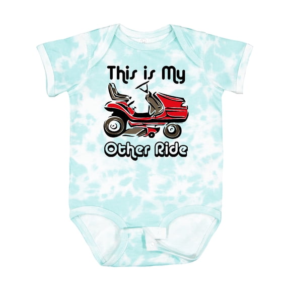 Inktastic Mower My Other Ride Boys or Girls Baby Bodysuit