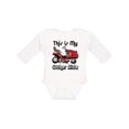 thumbnail image 1 of Inktastic Mower My Other Ride Boys or Girls Long Sleeve Baby Bodysuit, 1 of 5