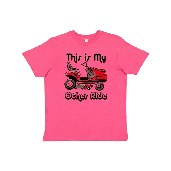 Inktastic Mower My Other Ride Youth T-Shirt