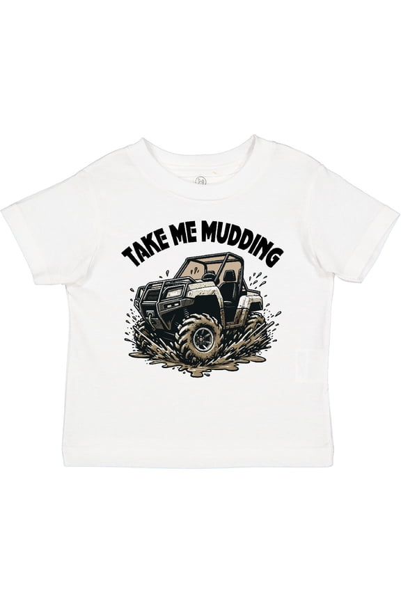 Mudding off Road Adventure Four Wheeling Boys or Girls Toddler T-Shirt