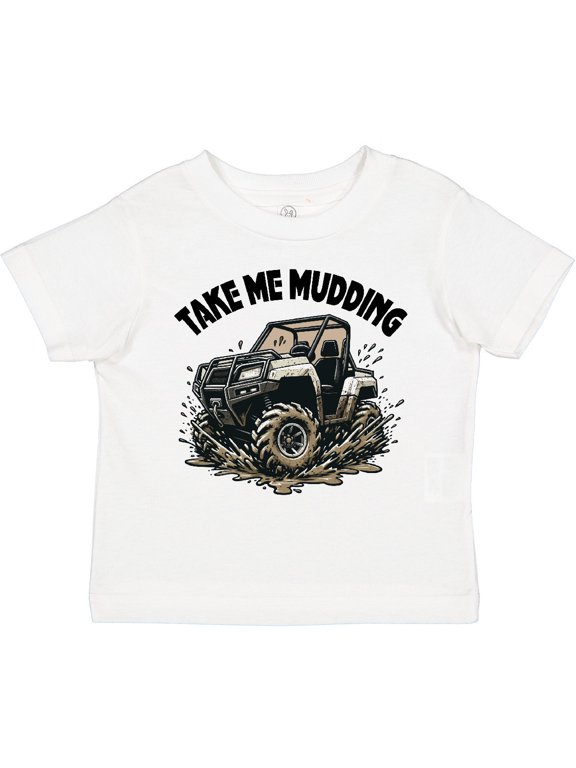 Mudding off Road Adventure Four Wheeling Boys or Girls Toddler T-Shirt