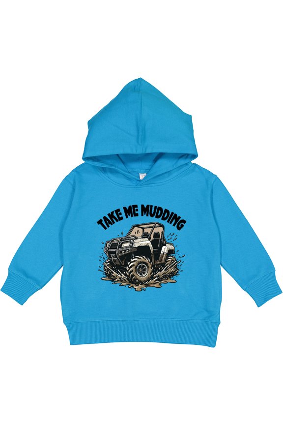 Mudding off Road Adventure Four Wheeling Toddler Hoodie