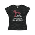 thumbnail image 1 of Inktastic Multiple Myeloma Awareness Grandpa Women's T-Shirt, 1 of 5