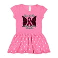 thumbnail image 1 of Inktastic Multiple Myeloma Cancer Awareness Hope & Faith with Butterfly Ribbon Girls Toddler Dress, 1 of 4