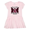 thumbnail image 1 of Inktastic Multiple Myeloma Cancer Awareness Hope & Faith with Butterfly Ribbon Girls Toddler Dress, 1 of 4