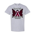 thumbnail image 1 of Inktastic Multiple Myeloma Cancer Awareness Hope & Faith with Butterfly Ribbon T-Shirt, 1 of 5