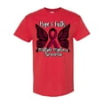 thumbnail image 1 of Inktastic Multiple Myeloma Cancer Awareness Hope & Faith with Butterfly Ribbon T-Shirt, 1 of 5