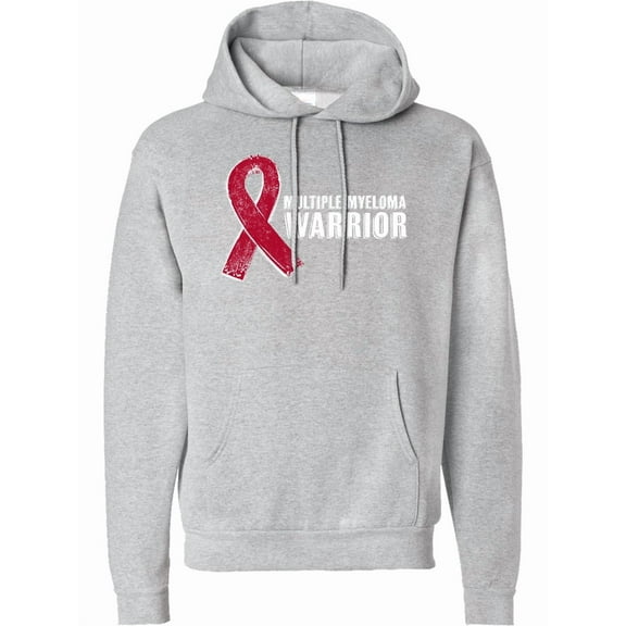 Inktastic Multiple Myeloma Warrior Adult Hoodie Sweatshirt