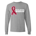thumbnail image 1 of Inktastic Multiple Myeloma Warrior Long Sleeve T-Shirt, 1 of 5