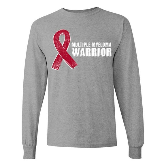 Inktastic Multiple Myeloma Warrior Long Sleeve T-Shirt