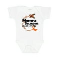 thumbnail image 1 of Inktastic Multiple Sclerosis Awareness Butterfly Ribbon Boys or Girls Baby Bodysuit, 1 of 5