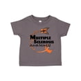 thumbnail image 1 of Inktastic Multiple Sclerosis Awareness Butterfly Ribbon Boys or Girls Toddler T-Shirt, 1 of 5
