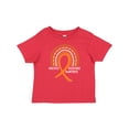 thumbnail image 1 of Inktastic Multiple Sclerosis Awareness Orange Ribbon Rainbow Boys or Girls Baby T-Shirt, 1 of 5