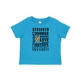 thumbnail image 1 of Inktastic Multiple Sclerosis Awareness Strength Courage and Support Boys or Girls Baby T-Shirt, 1 of 5