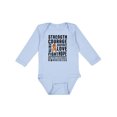 thumbnail image 1 of Inktastic Multiple Sclerosis Awareness Strength Courage and Support Boys or Girls Long Sleeve Baby Bodysuit, 1 of 5