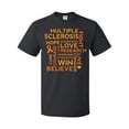 thumbnail image 1 of Inktastic Multiple Sclerosis Awareness Word Cloud T-Shirt, 1 of 5