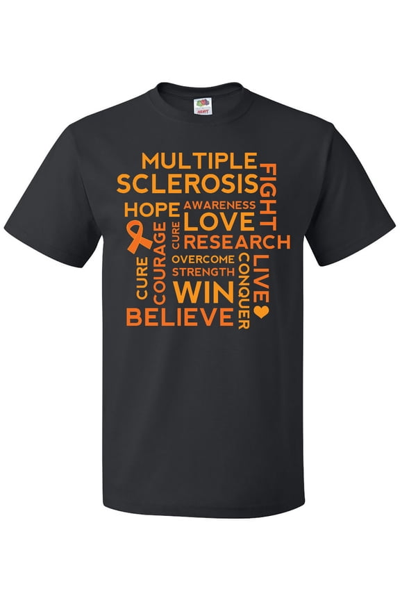 Multiple Sclerosis Awareness Word Cloud T-Shirt