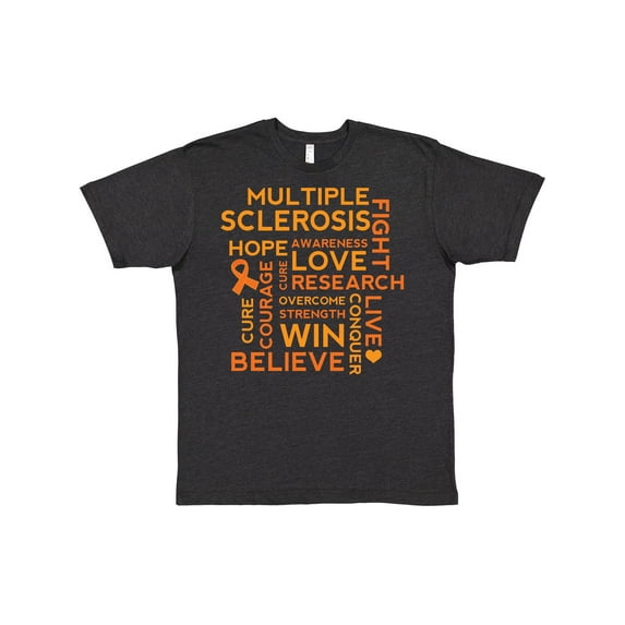 Inktastic Multiple Sclerosis Awareness Word Cloud T-Shirt