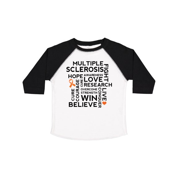 Inktastic Multiple Sclerosis MS Awareness Walk Boys or Girls Toddler T-Shirt