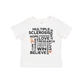 thumbnail image 1 of Inktastic Multiple Sclerosis MS Awareness Walk Boys or Girls Toddler T-Shirt, 1 of 5