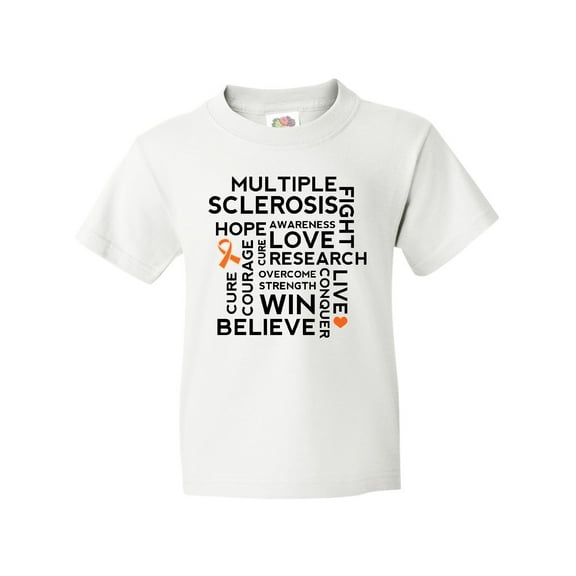 Inktastic Multiple Sclerosis MS Awareness Walk Youth T-Shirt