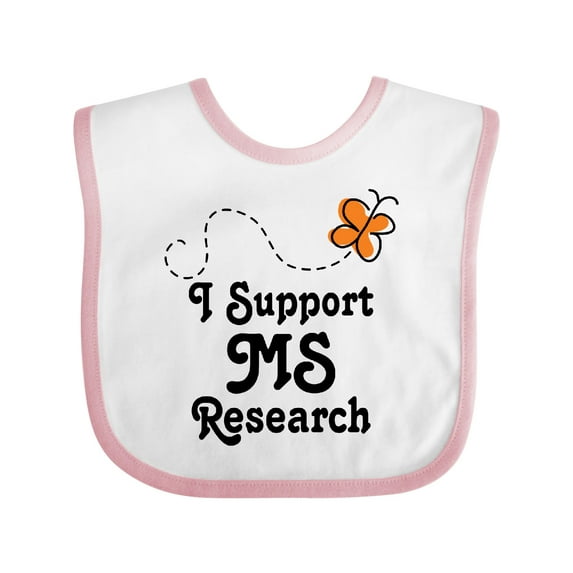 Inktastic Multiple Sclerosis Ms Research Girls Baby Bib