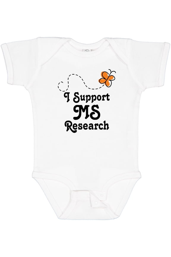 Multiple Sclerosis MS Research Girls Baby Bodysuit