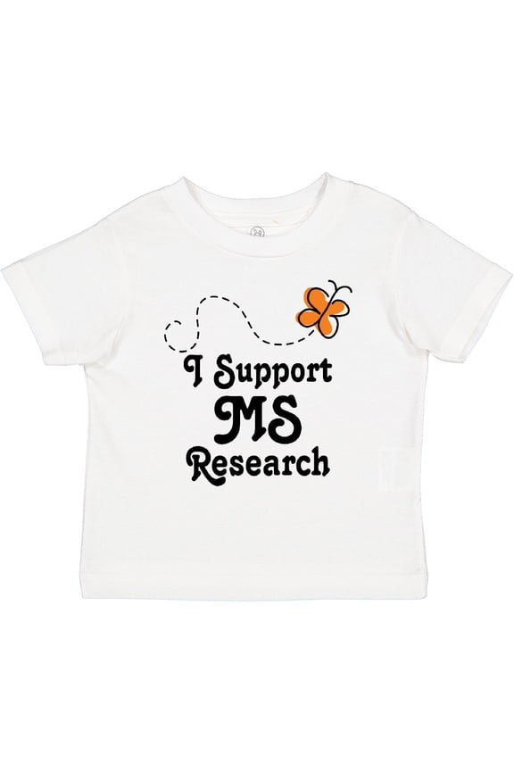 Multiple Sclerosis MS Research Girls Toddler T-Shirt