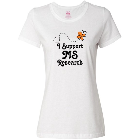 Inktastic Multiple Sclerosis MS Research Women's T-Shirt