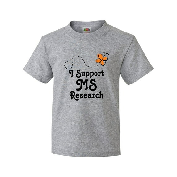 Inktastic Multiple Sclerosis MS Research Youth T-Shirt
