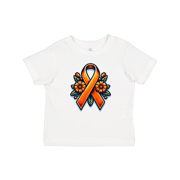 Inktastic Multiple Sclerosis Ms Awareness Ribbon Girls Baby T-Shirt
