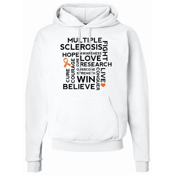 Inktastic Multiple Sclerosis Ms Awareness Walk Adult Hoodie Sweatshirt