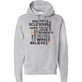 thumbnail image 1 of Inktastic Multiple Sclerosis Ms Awareness Walk Adult Hoodie Sweatshirt, 1 of 4