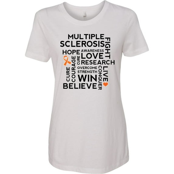 Inktastic Multiple Sclerosis Ms Awareness Walk Women's T-Shirt